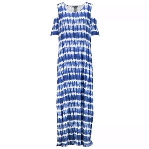 Design history Hudson navy tie dye maxi Medium